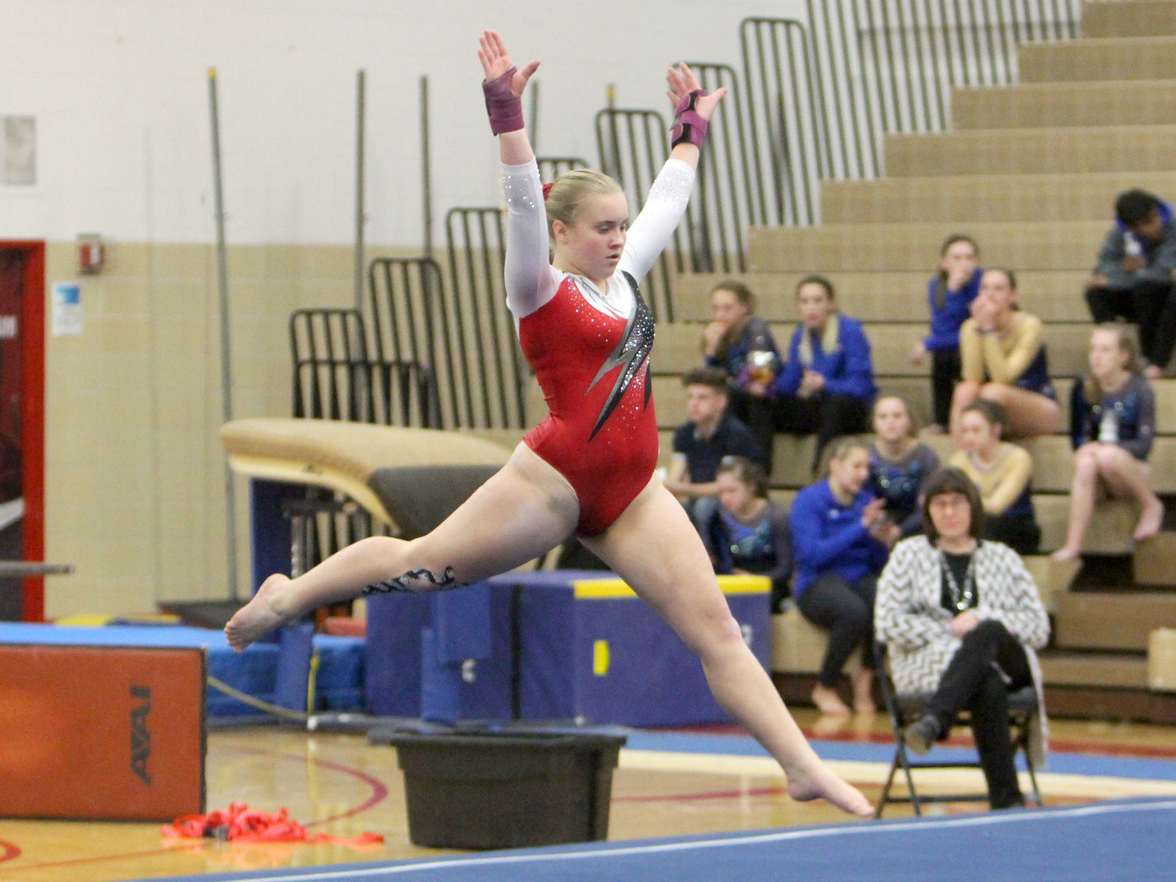 Big Rivers Conference Gymnastics Triangular at Chippewa Falls 12-12-19